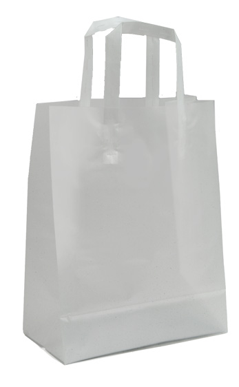 clear plastic retail bags